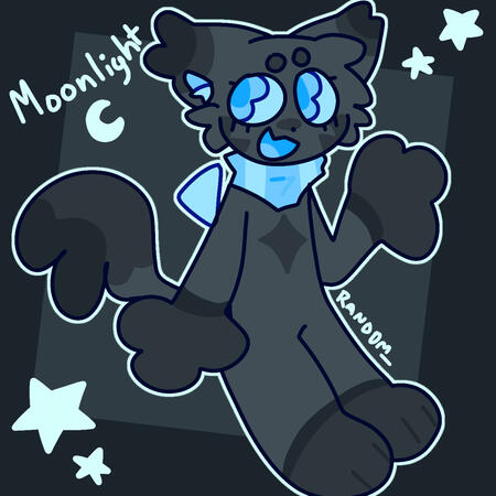 Fullbody art example (gift for @0re0cat on yt- this oc also belongs to them)